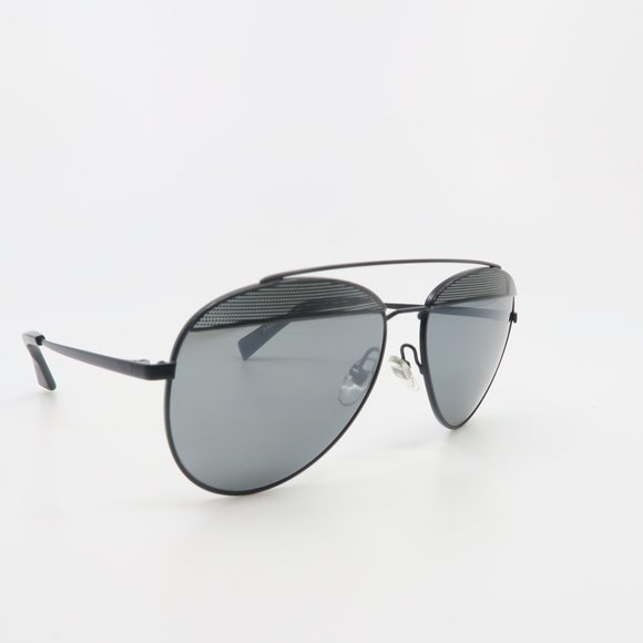 Alain Mikli A04004 001/6G PAON Black/Grey-Black Mesh New Aviator Sunglasses. main image 6